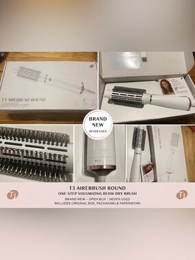 T3 Airebrush Round - One-Step Volumizing Blow Dry Brush